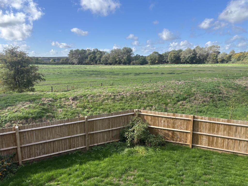 Open countryside viewed from the property